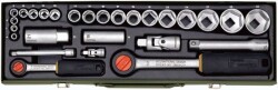 Proxxon 1/4&1/2 27 Parçalı Lokma Takımı - PROXXON