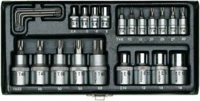 Proxxon 24 Parçalı Torx Lokma Takımı - 1