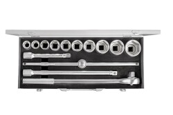 İzeltaş 3/4''' Altı Köşe Lokma Anahtar Takımı 14 Parça - İZELTAŞ