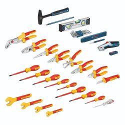 BOSCH Elektrikçi El Aleti Seti 37 Parça - 1