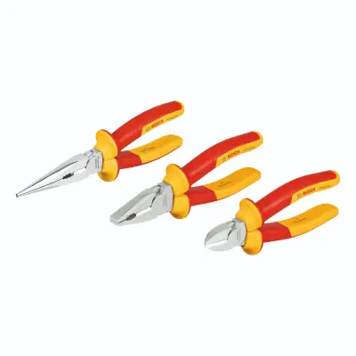 BOSCH Elektrikçi Pense Seti 3 Parça - 1