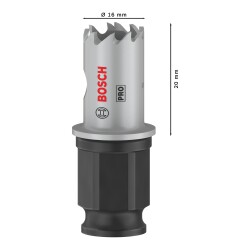 Bosch Sheet Metal Paslanmaz Panç 16-152 mm Sac ve Paslanmaz Çelik - BOSCH