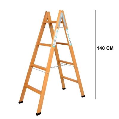 BUSE A Tipi Ahşap Merdiven 4 Basamak 140CM - 1
