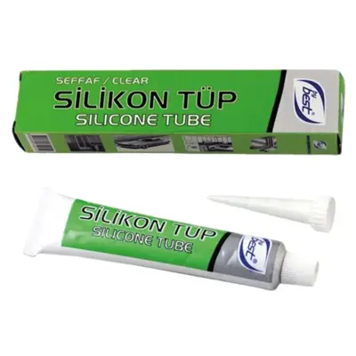 BYBEST Tüp Silikon 50 GR Şeffaf - 1