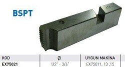 EUROMAX EX 75021 1/2''-3/4'' Pafta Tarağı - EUROMAX