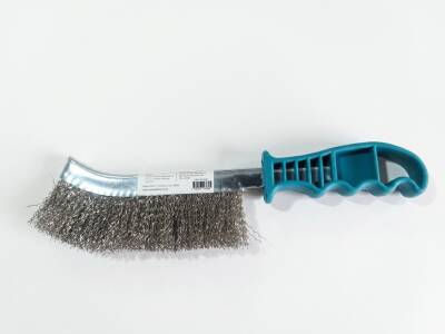 Eurostar El Tipi Tel Fırça Paslanmaz Telli Plastik Saplı ESDEF3521 - 1