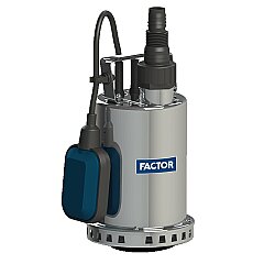 Factor CS550INOX-N 550 W Paslanmaz Gövdeli Temiz Su Drenaj Pompası - FACTOR