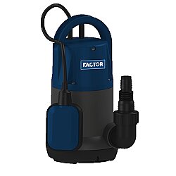 Factor CS550P-N 550 W Plastik Gövdeli Temiz Su Drenaj Pompası - FACTOR