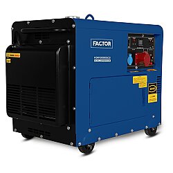 Factor KDK10000SC3 9,4 kVA Dizel Kabinli Trifaze Jeneratör - FACTOR