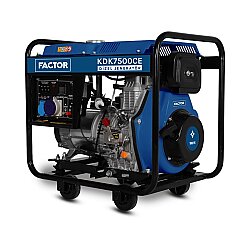 Factor KDK7500CE 6,9 kVA Dizel Monofaze Jeneratör - FACTOR
