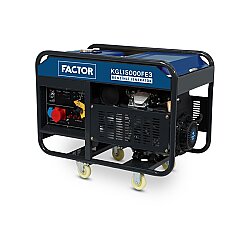 Factor KGL15000FE3 15 kVA Benzinli Trifaze Jeneratör - FACTOR