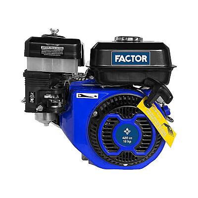Factor MG420E 16 HP Benzinli Motor İpli ve Marşlı Kamalı - 1