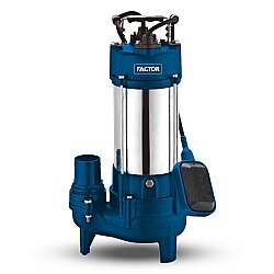 Factor WVSDV550F 550 W Döküm Gövdeli Kirli Su Pompası - FACTOR