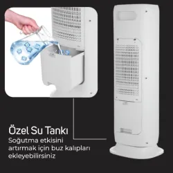 İNOVA Apollo Isıtıcı ve Soğutucu Kumandalı 1800 Watt - 2