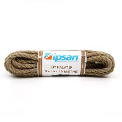 İPSAN Kendir Halat(Jüt) 8mm 10mt - 1