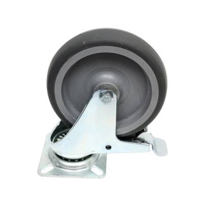 KAMA Servis Tekeri Gri Frenli Döner 100 MM - 1