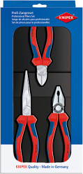 Knipex 00 20 11 Kombine Pense+karga Burun+yan Keski Set - KNIPEX