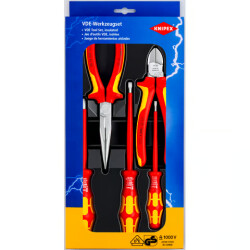Knipex 00 20 13 5 Parçalı VDE Paketi - KNIPEX