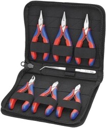 Knipex 00 20 16 Elektronikçi Pense Seti 6 Parça - 1