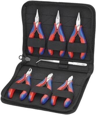 Knipex 00 20 16 Elektronikçi Pense Seti 6 Parça - 1