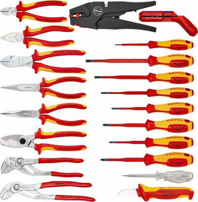 Knipex 00 21 20 Elektro 20 Parçalı Takım Çantası - 3