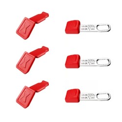 Knipex 00 63 06 TCR Tethered Tool+color Klıps Kırmızı - KNIPEX