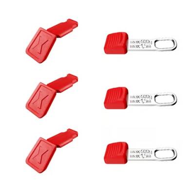 Knipex 00 63 06 TCR Tethered Tool+color Klıps Kırmızı - 1