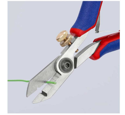 Knipex 11 82 130 Kablo Sıyırma Pense - Makas Tip - 4