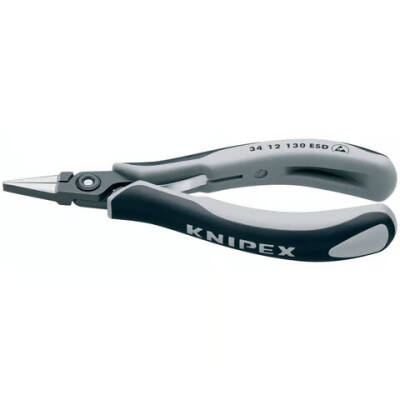 Knipex 34 12 130 ESD Hassas Elektronikçi Kargaburun - 1