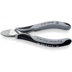 Knipex 77 02 130 ESD Elektronikçi Yan Keski- - KNIPEX
