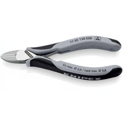 Knipex 77 02 130 ESD Elektronikçi Yan Keski- - 1