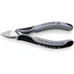 Knipex 77 32 130 ESD Elektronikçi Yan Keski-esd - KNIPEX