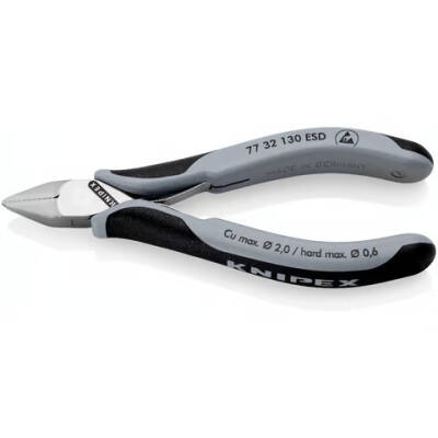 Knipex 77 32 130 ESD Elektronikçi Yan Keski-esd - 1