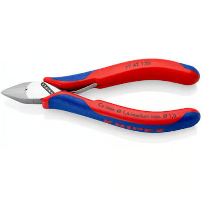 Knipex 77 42 130 Elektronikçi Yan Keski - 1