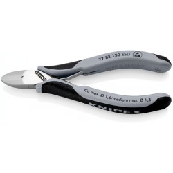 Knipex 77 82 130 ESD Elektronikçi Yan Keski- - KNIPEX