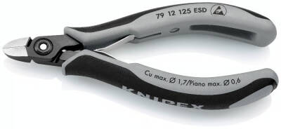Knipex 79 12 125 ESD Elektronikçi Yan Keski - 1