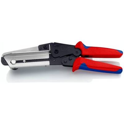 KNIPEX 95 02 21 Plastik Malzeme Kablo Kanalı Kesme Makası - 1