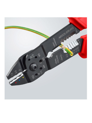 Knipex 95 21 215 Pabuç Sıkma Ve Kablo Sıyırma Pensi - 2