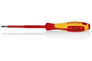 KNIPEX 98 20 35 VDE İzoleli Düz Uçlu Tornavida 3,5*100MM - 1