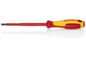 Knipex 98 20 55 VDE İZOLELİ DÜZ UÇLU TORNAVİDA 5,5*125MM - 1