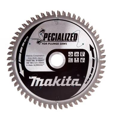 Makita B-09307 Daire Testere 165x56DİŞ - 1
