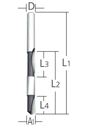 Makita D-09341 Freze Ucu - 2