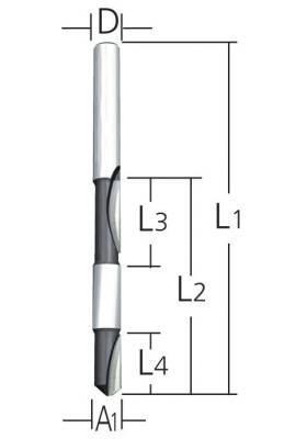 Makita D-09341 Freze Ucu - 2