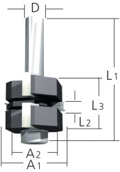 Makita D-12011 Freze Ucu - 2