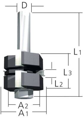Makita D-12011 Freze Ucu - 2