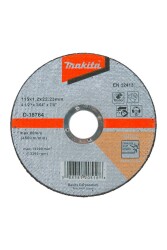 Makita D-18764 İnox Kesme Taşı-Düz 115x1.2 mm - MAKİTA AKSESUAR