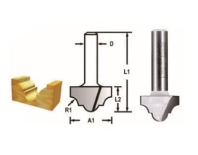 Makita D-48234 Freze Bıçağı - 1