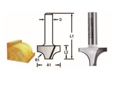 Makita D-48284 Freze Bıçağı - 1