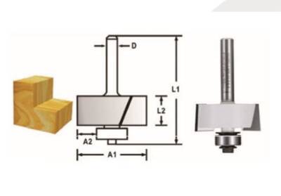 Makita D-48745 Freze Bıçağı - 1