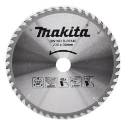 Makita D-59140 Ahşap Kesim Daire Testere 235x48 Diş - MAKİTA AKSESUAR